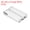 Clear 30 x 50 mm, variant on Uxcell 5Pcs 30 x 20 mm Acrylic Place Card Holders Clear Card Holder Stand Clear