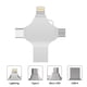 thumbnail image 2 of Memoria USB 3.0 de 2 TB 4 en 1 para iPad, iPhone y Android., 2 of 5
