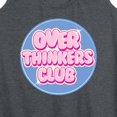 thumbnail image 3 of Instant Message - Over Thinkers Club - Women's Racerback Tank Top, 3 of 6