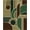 Green, Pattern 3, variant on ODIKA 2'x3' Washable Throw Rug Olive Beige Geometric Elegance Modern Art Inspired Design for Hallway, Study Room, Non-Slip Low Profile, Flatwoven