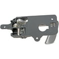 thumbnail image 3 of Dorman 83473 Front Passenger Side Interior Door Handle for Specific Hyundai Models, Silver Lever; Gray Knob, 3 of 5