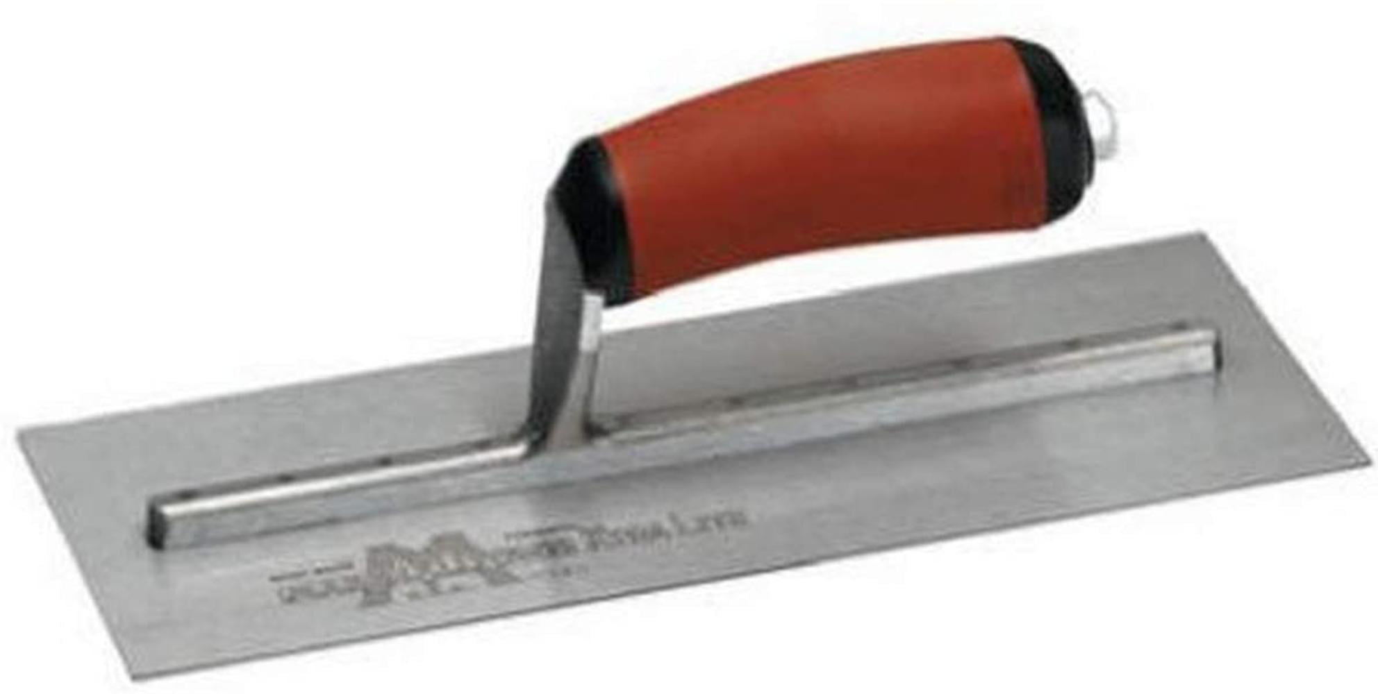 X 4 In Finishing Trowel-Fully Rounded Curved Durasoft Ha... Marshalltown 20 In 