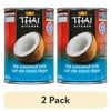 (2 pack) Thai Kitchen Gluten Free Lite Coconut Milk, 13.66 fl oz Can