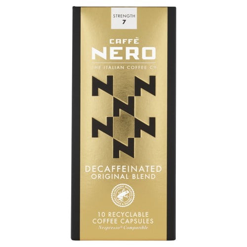Caffe Nero Decaf Capsules, 10 pods per pack, British Import (Pack of 3)
