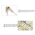 thumbnail image 3 of Pack of 100 Thermal Fuse Handy Installation Craftsmanship Temperature Fuses Compact Size Controller Thermostat Switch Metal Fuze 172掳, 3 of 9
