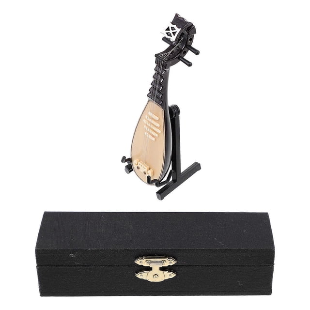 Creative Pipa Model for Decor 1Set Mini Pipa Ornament with Assorted Colors