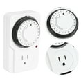 thumbnail image 4 of Timer Socket,Mechanical Timer Socket 24‑Hour Power Outlet Outlet Highly Versatile, 4 of 14
