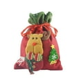 thumbnail image 1 of Maoww Christmas Drawstring Bags Packaging Snowman Three-dimensional Print Container Large Capacity Goodie Bag for Candy Birthday Party Elk, 1 of 7