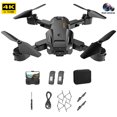 thumbnail image 1 of FPV Quadcopter plegable 3D Flip 2.4GHz RC Drone (batería de doble cámara negra 2) Ehuebsd libre de BPA, 1 of 9