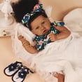 thumbnail image 6 of Takanini Reborn Baby Dolls African American Silicone Limbs Realistic Baby Doll with Soft Body Birthday Gift, 6 of 8