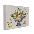 thumbnail image 3 of Stupell Industries Mixed Citrus Fruits Leaves Patterned Pottery Bowl Graphic Art Gallery Wrapped Canvas Print Wall Art, Design by Elizabeth Medley, 3 of 5