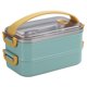 thumbnail image 1 of Fiambrera PortáTil para NiñOs Escuela Microondas Caja Bento con Compartimentos MóViles Contenedor de Alimentos de Ensalada Fruta Caja Verde, 1 of 5