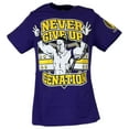 thumbnail image 5 of John Cena Mens Purple Costume Hat T-shirt Wristbands 5XL, 5 of 10