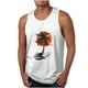 thumbnail image 1 of Camisetas de Tanque de los Hombres Tanque de los Hombres Incolor Gradiente de Impresión Cuello Redondo Correa Delgada Fuga Atrás Regular Casual Deportes Blusas de Tanque, 1 of 5