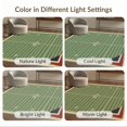 thumbnail image 7 of ODIKA 9'x12' Washable Area Rug Non-Slip, Chair-Friendly Football Field Gridiron Retro Pennant Doormat Door Footaball for Dining Room, Basement, Large Office, 7 of 7