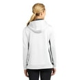 thumbnail image 3 of Sport-Tek ® Ladies Sport-Wick ® Fleece Colorblock Hooded Pullover. LST235, 3 of 3