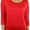 Red, variant on ToBeInStyle Women's Boat Neck Dolman Style Blouse