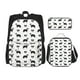 thumbnail image 1 of Balery Border Collie Dog Mochila Escolar 3 en 1 para Niños - Mochila Resistente con Lonchera Térmica y Estuche - Mochila Escolar para Niños y Niñas, 1 of 7