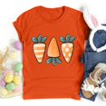 thumbnail image 4 of Plebaso T-Shirts de Pâques pour Femmes Manches Courtes Graphiques Hauts Imprimés Décontractés Mode pour Femmes, 4 of 6