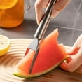 thumbnail image 5 of Stainless Steel Fruit Baller & Carving Tool | Melon Baller Scoop for Fruit & Vegetable Sculpting | Create Perfect Fruit Balls & Shapes for Salads, Parties & Snacks | 1-Piece Set, 5 of 6