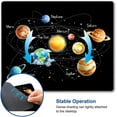 thumbnail image 6 of Solar System Planets Stars and Milky Way Galaxy Space Gaming Mouse Pad Square Mouse Pad Non-Slip Rubber Base Gaming MousePads for Computers Laptop Office, 9.5"x7.9"x0.12" Inch( 240mm x 200mm x 3mm), 6 of 6