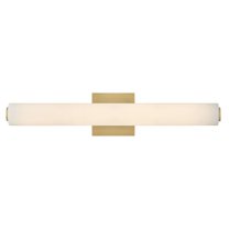 85242LCB Lark Marti - 35W 1 LED Medium Bath Vanity In Modern-4.75 Inches Tall and 22.75 Inches Wide-Lacquered Brass Finish