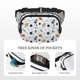 thumbnail image 5 of Easygdp Cartoon Planets Fanny Packs para Mujeres y Hombres, Bolsa de Cinturón, Bolsos de Cruz para Trabajo/Correr/Senderismo, 5 of 9