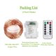 thumbnail image 3 of Luces Impermeables 100 Luces Led Luces De Navidad Luces De Cadena Led Luces De Decoración De Navidad Al Aire Libre/Interior 2 Uds Cadena Cateissary HA027691-01, 3 of 7