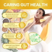 Candida Cleanse - with Oregano Leaf, Wormwood, Black Walnut, Caprylic Acid - Promotes Gut Detox & Cleansing, Improves Digestion - 60 Capsules