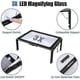 thumbnail image 2 of Magnifying glass for visually impaired 3x full-page hands-free lights, 2 of 4