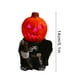 thumbnail image 2 of Decoración de Halloween Decoraciones de Halloween Calabazas con luz LED de Halloween Adornos de Escritorio de Caballero Cabeza de Calabazas pequeñas Brillantes Decorativas Dec(Buy 2 Get 1 Free, 2 of 2