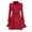 Red, variant on TJAZFJPA Peacoat Womens Coat Wool Winter Warm Women Buttons Woolen Coat Trench Jacket Belt Overcoat Outwear Long Coat Women Black Belted Womens Wool Coat Long