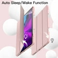 thumbnail image 5 of JETech Case for iPad Pro 12.9-Inch (2020/2018 Model, 4th/3rd Generation) with Pencil Holder, Support 2nd Pencil Charging, Slim Tablet Cover with Soft TPU Back, Auto Wake/Sleep (Rose Gold), 5 of 8