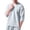 Gray, variant on Mens Summer T-Shirts Short Sleeve Crewneck Tunic Top Basic Vacation Tshirts Loose Sport Shirts Oversized Tee Tops Black 3XL