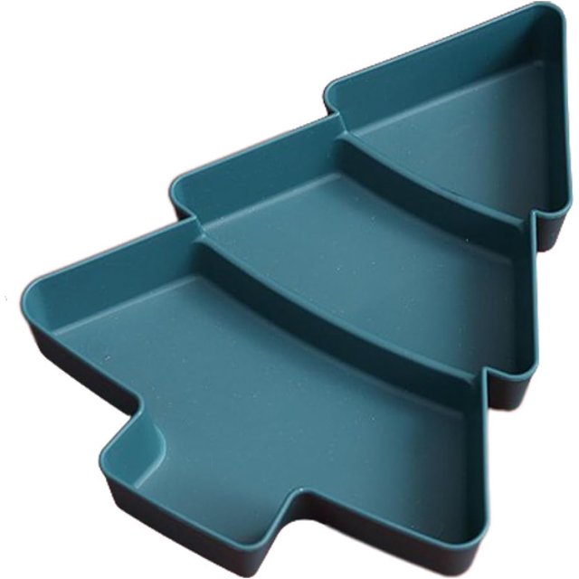Dried Fruit Platter, Household Plastic Candy Plate, Compartment Snack Platter