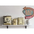 thumbnail image 1 of CO-OP CREATIVO Eat aquí Decoración de la pared retro de estaño, multicolor Creative Co-Op Ver descripción, 1 of 2