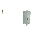 thumbnail image 1 of Tnarru Foldable Wall Hook Organizer and Stackable Mini Locker Cabinet for Space Saving Bathroom Closet Home Storage Towels Robes Keys, 1 of 8
