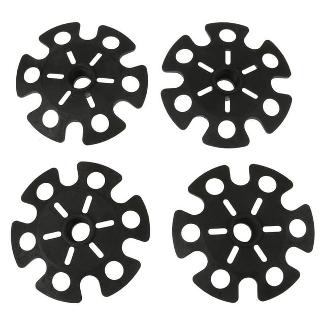 4 Uds./Uds. Cesta de Nieve para Bastón de Senderismo, Cesta de Nieve Desmontable Accesorio de Repuesto de Alta Garrapata para Este Bastón de Zulema Puntas de bastones de trekking