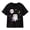 Black-59, variant on Boys Witch Hat Pumpkins and Bats Halloween T-Shirt, Spooky Graphic Short Sleeve Shirt for Fall and Seasonal Wear