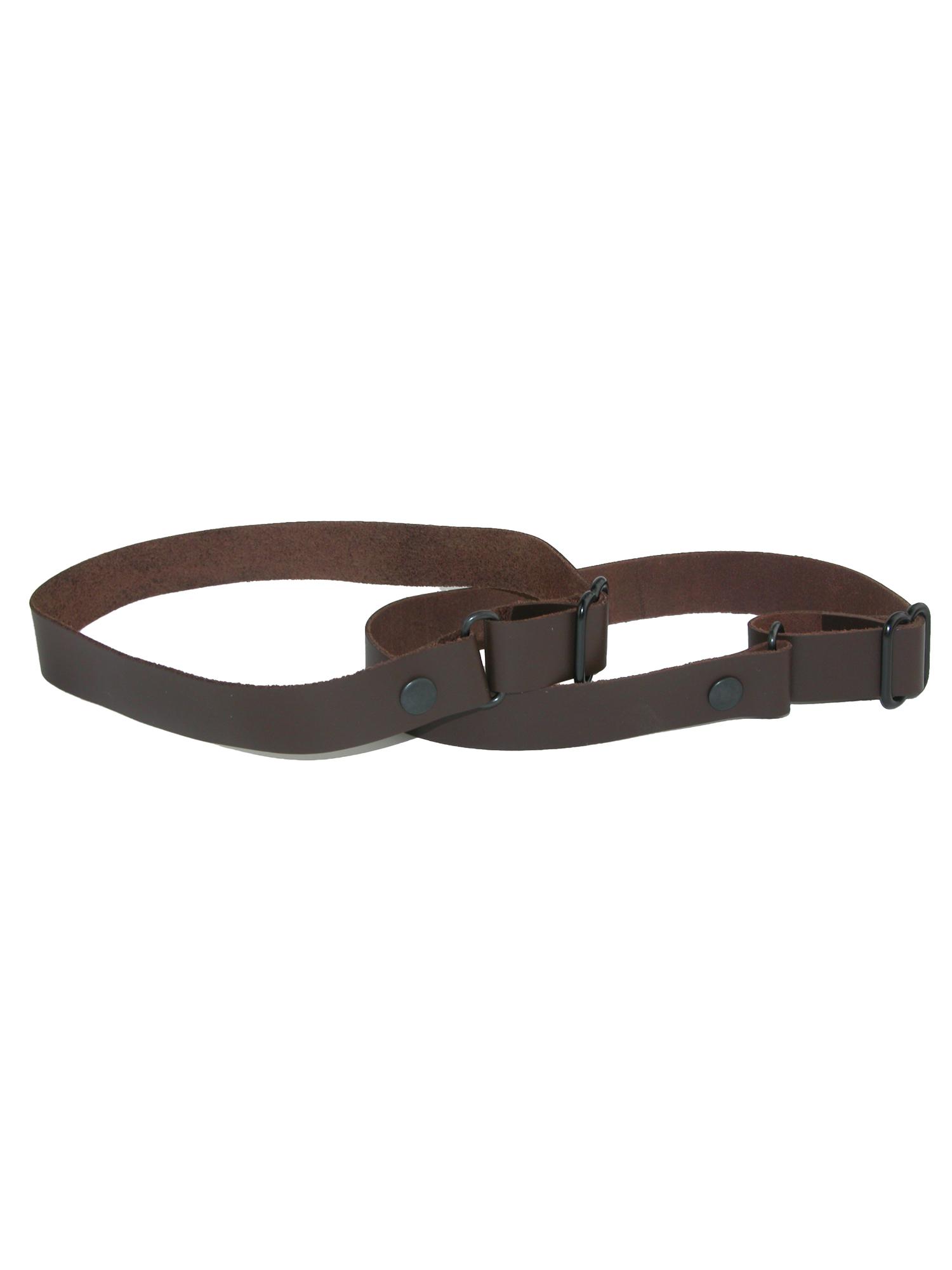 CTM CTM® Coated Leather Solid Color Adjustable Armband Sleeve Garter