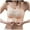 Beige, variant on Front Closure Bras for Women Strapless Wireless Bra Push Up Bra Adjustable Convertible Strap Comfortable Seamless Underwear