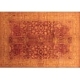 thumbnail image 1 of Ahgly Company Indoor Rectangle Oriental Orange Industrial Area Rugs, 6' x 9', 1 of 4