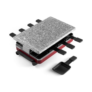 Racltt pirr à cuir 8 prsonns 1200 W Noir au millur prix