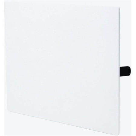 Mueller Durable Doors with Access Panel, Plastic White, 10 x 10 Inches
