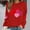 Red, variant on Women's Valentines Sweatshirts Plus Size Cute Love Heart Graphic Blouses Long Sleeve Round Neck Shirts Valentine's Day Printed Sweater Pullover Tops