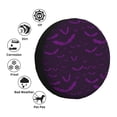 thumbnail image 5 of Rv Spare Tire Cover 15 inch - bats Violet purple cool Tire Covers for Trailers, Adjustable Camper Spare Tire Cover, 5 of 7
