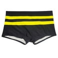 thumbnail image 5 of Mens Swimwear Bottom Striped Boxer Shorts Quick Drying Bikini Bottom for Spring Pool Beach Party, 5 of 8