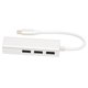thumbnail image 1 of Adaptador USB C a Ethernet RJ45 3 puertos USB 3.0 Adaptador USB C a Ethernet Gigabit de alta velocidad para Windows 7 para OS X, 1 of 12