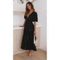 thumbnail image 2 of Nouvelle Robe pour Femmes 2024 avec Encolure en V et Taille Cintrée, 2 of 5