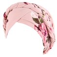 thumbnail image 3 of Ventas promocionales, paquete de 3 gorros con bandana estampada para mujer, gorro para quimioterapia y cáncer, 3 of 5